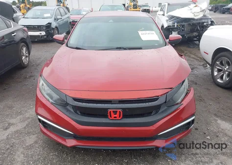 2020 Honda Civic Lx z USA, uszkodzony, nr VIN 19XFC2F6XLE021359
